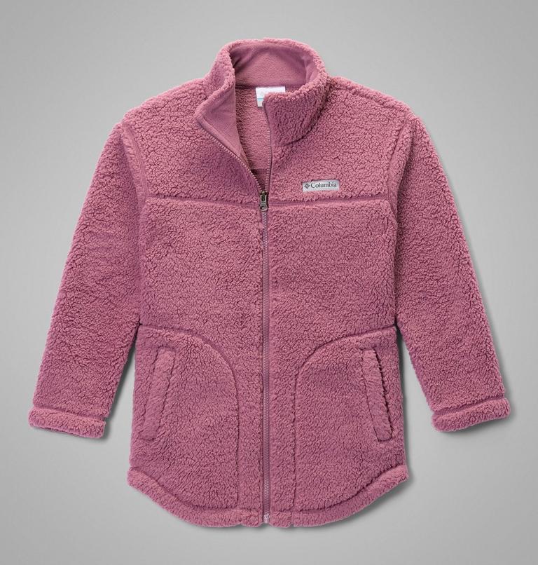 Chaqueta de forro polar sherpa West Bend para ni&ntilde;a, Color: Antique Mauve, image 1