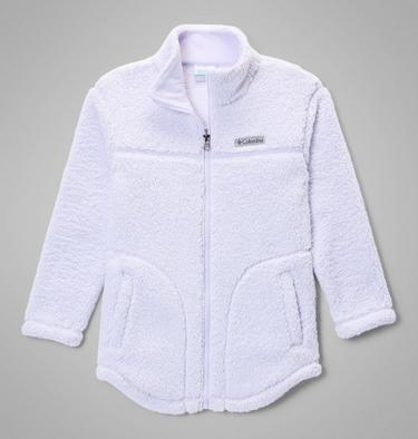 Chaqueta de forro polar sherpa West Bend para ni&ntilde;a, Color: Purple Tint, image 1