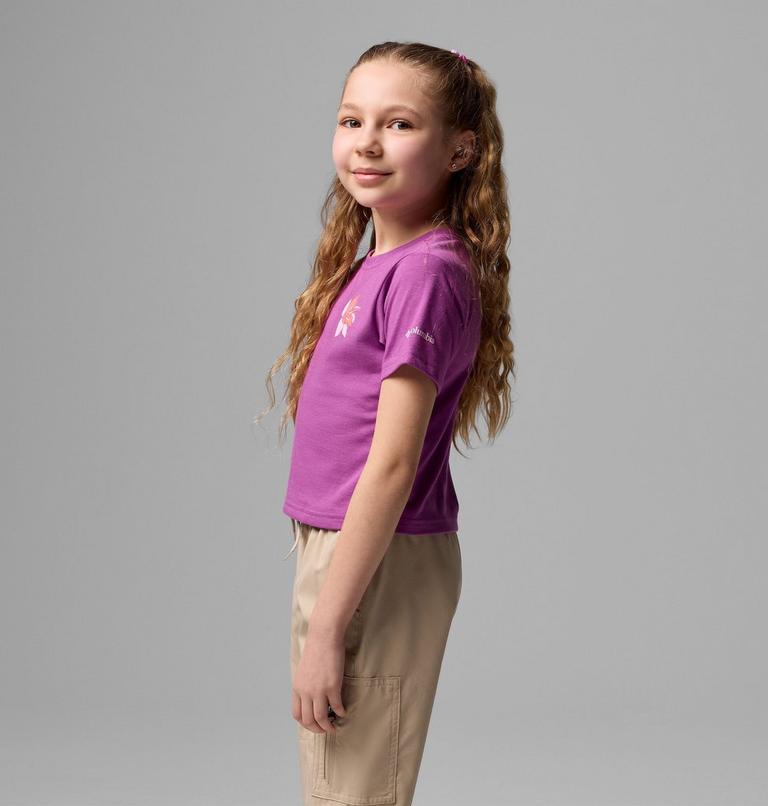 Girls' Silver Ridge Utility Cargo Hiking Trousers, Color: Ancient Fossil, image 3