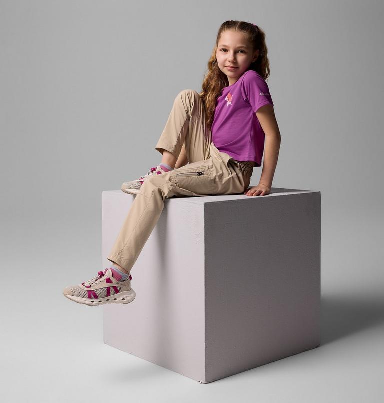 Girls' Silver Ridge Utility Cargo Hiking Trousers, Color: Ancient Fossil, image 6