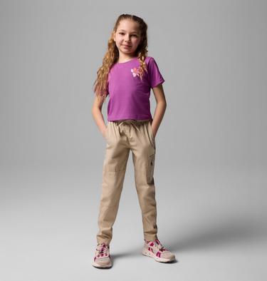 Pantalon de Randonnée Cargo Silver Ridge Utility Fille, Color: Ancient Fossil, image 1