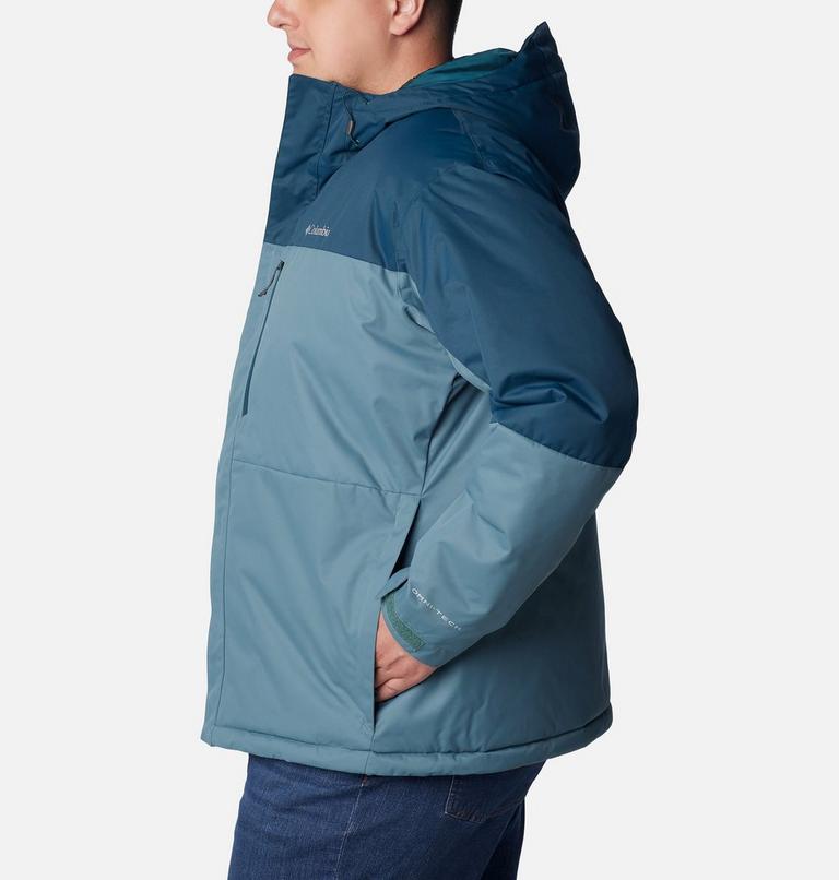 Men's Hikebound Waterproof Insulated Jacket - Extended Size, Color: Metal, Night Wave, image 3