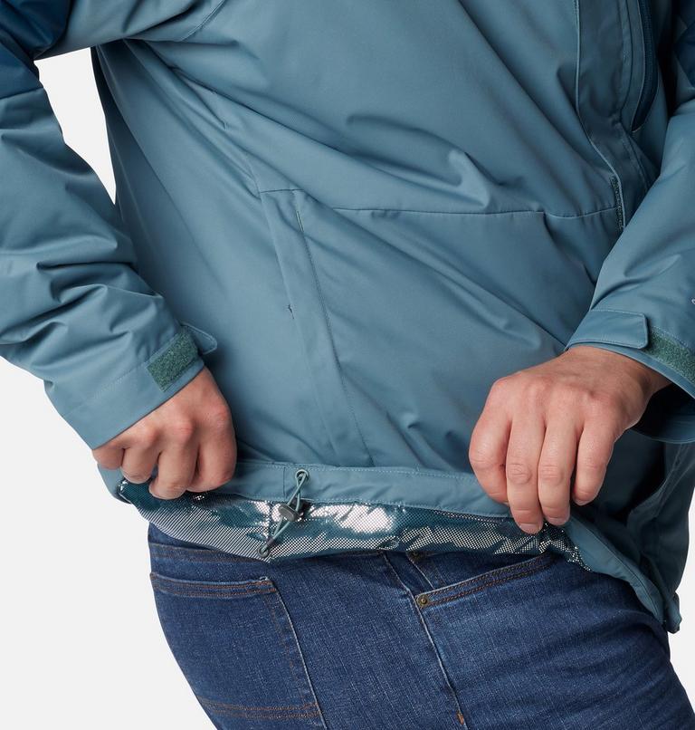 Men's Hikebound Waterproof Insulated Jacket - Extended Size, Color: Metal, Night Wave, image 7