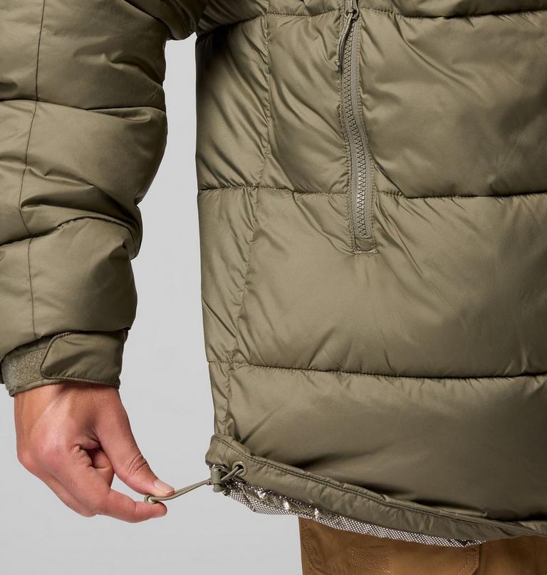Men's Pike Lake Puffer Parka, Color: Stone Green, image 8