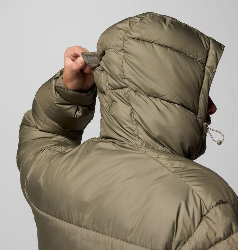 Men's Pike Lake Puffer Parka, Color: Stone Green, image 9