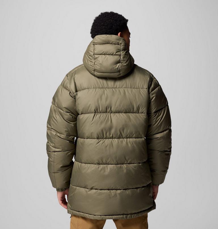 Men's Pike Lake Puffer Parka, Color: Stone Green, image 3