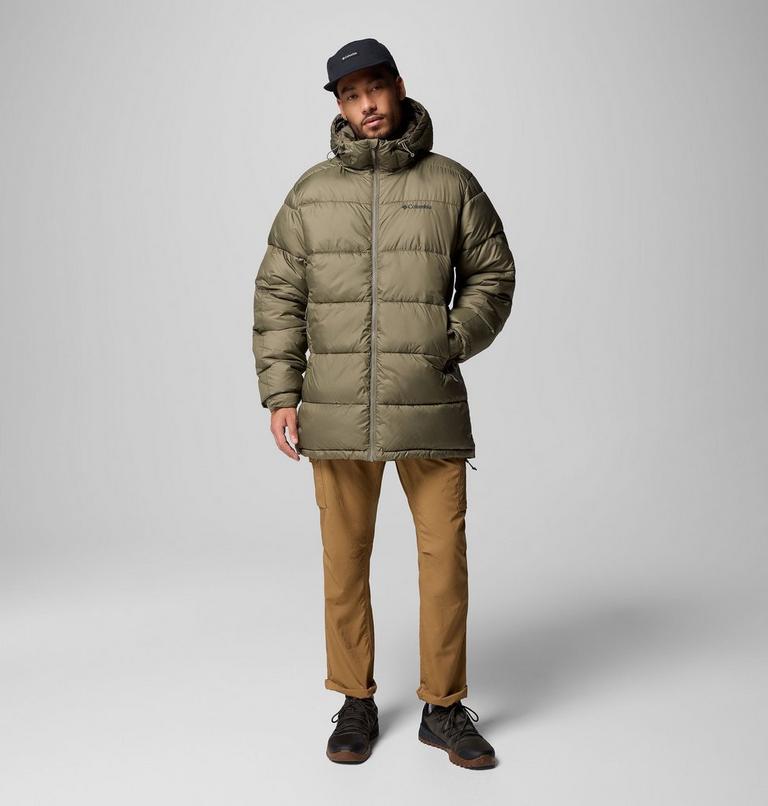 Men's Pike Lake Puffer Parka, Color: Stone Green, image 10