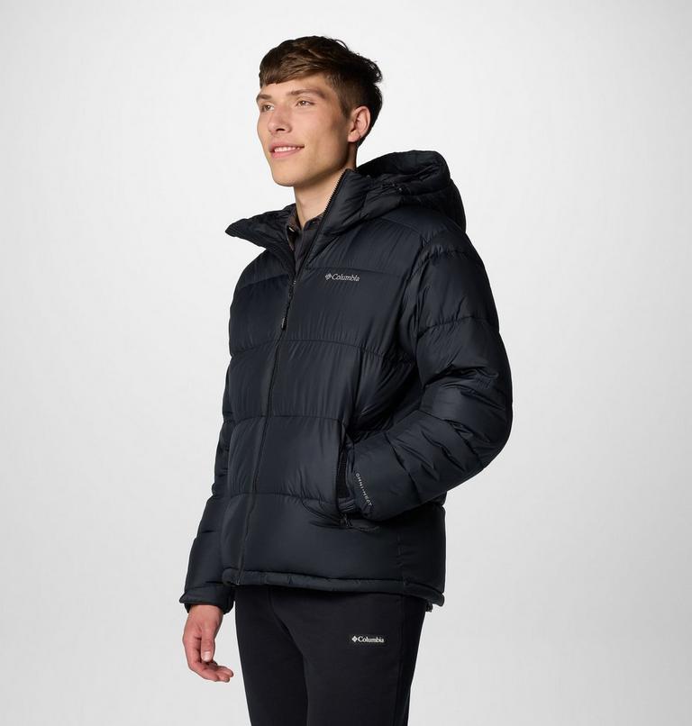 Men's Pike Lake II Hooded Puffer Jacket, Color: Black, image 4