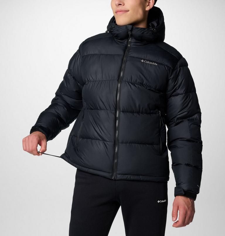 Men's Pike Lake II Hooded Puffer Jacket, Color: Black, image 7