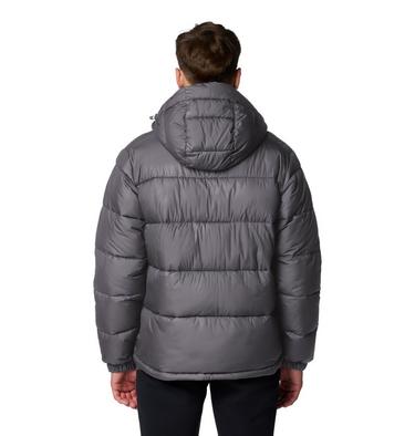 Men's Pike Lake II Hooded Puffer Jacket, Color: City Grey, image 4