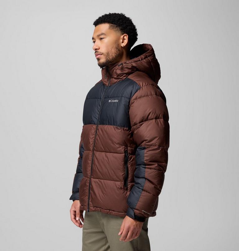 Men's Pike Lake II Hooded Puffer Jacket, Color: Tobacco, Black, image 4