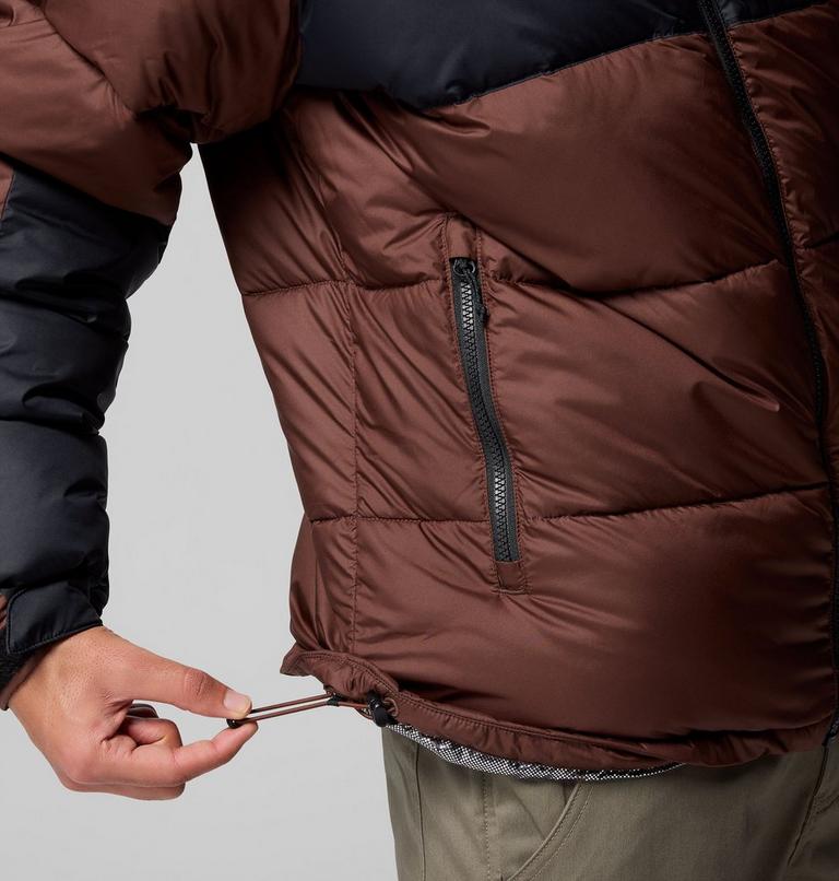 Men's Pike Lake II Hooded Puffer Jacket, Color: Tobacco, Black, image 8