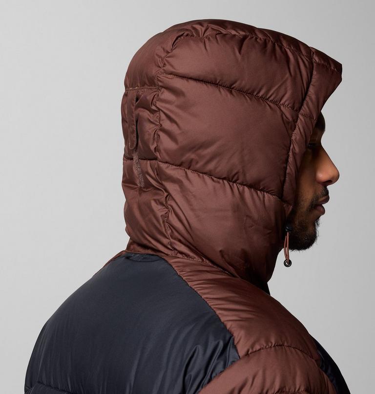 Men's Pike Lake II Hooded Puffer Jacket, Color: Tobacco, Black, image 9