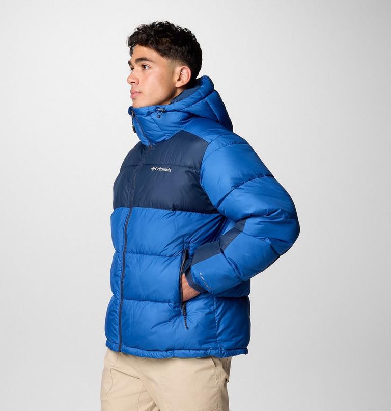 Chaqueta acolchada con capucha Pike Lake II para hombre, Color: Mountain Blue, Collegiate Navy, image 4