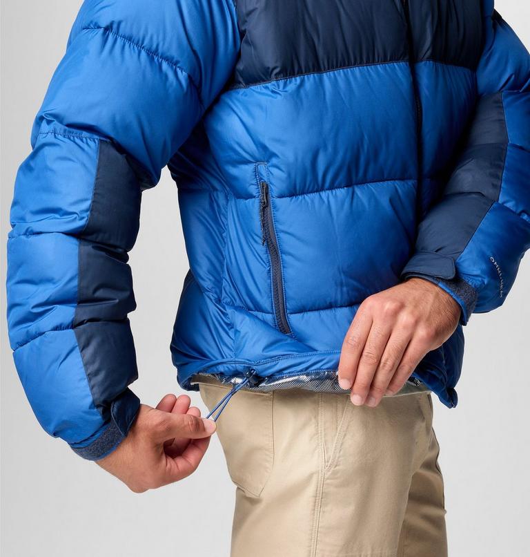Chaqueta acolchada con capucha Pike Lake II para hombre, Color: Mountain Blue, Collegiate Navy, image 8