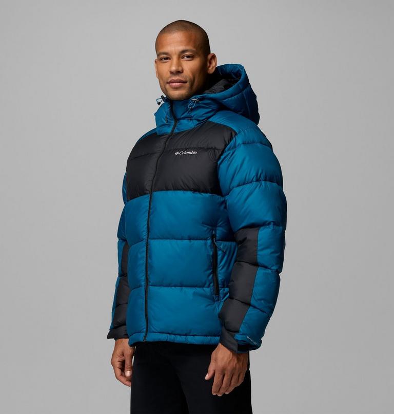 Men's Pike Lake II Hooded Jacket, Color: Phoenix Blue, Black, image 4