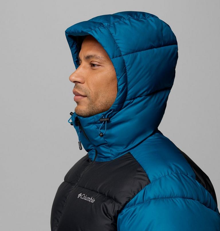 Men's Pike Lake II Hooded Jacket, Color: Phoenix Blue, Black, image 8