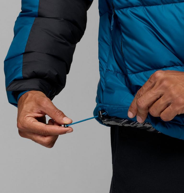 Men's Pike Lake II Hooded Jacket, Color: Phoenix Blue, Black, image 9