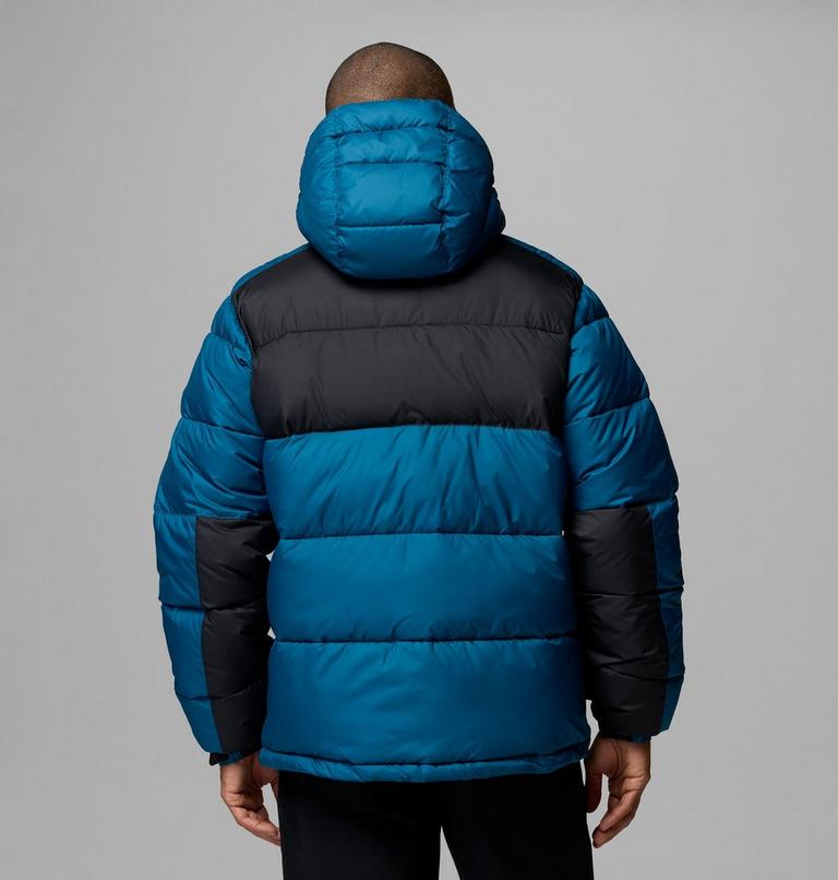 Men's Pike Lake II Hooded Jacket, Color: Phoenix Blue, Black, image 3