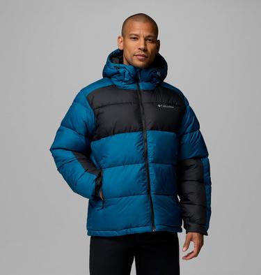 Men's Pike Lake II Hooded Jacket, Color: Phoenix Blue, Black, image 5