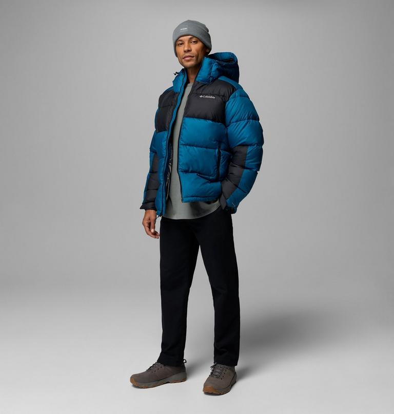 Men's Pike Lake II Hooded Jacket, Color: Phoenix Blue, Black, image 2