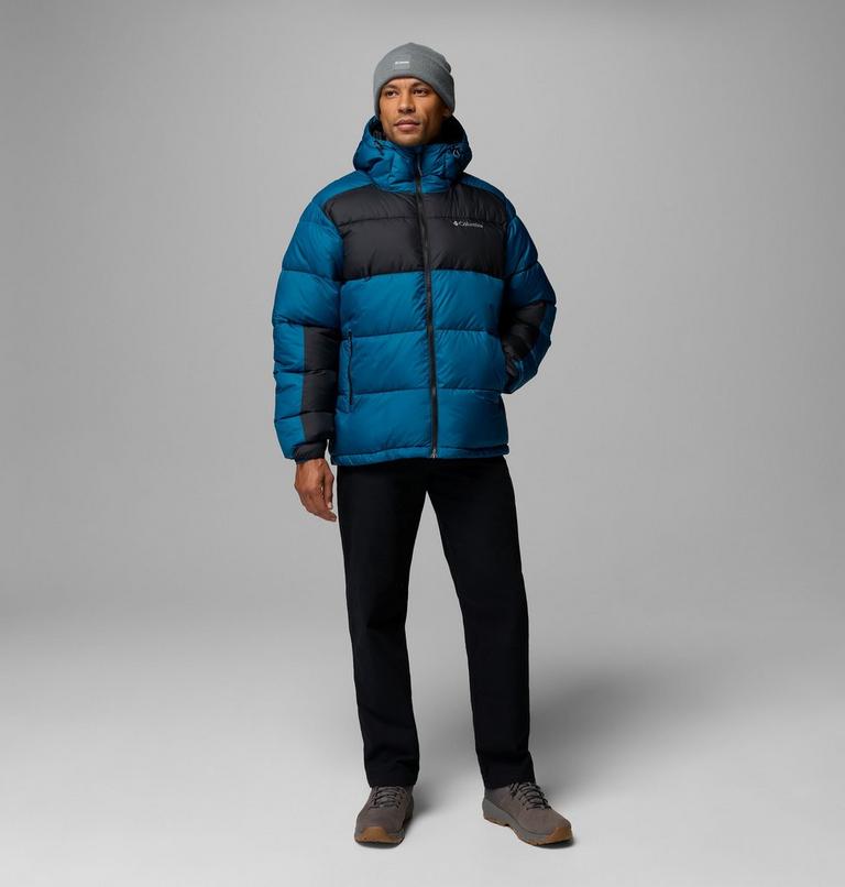 Men's Pike Lake II Hooded Jacket, Color: Phoenix Blue, Black, image 10