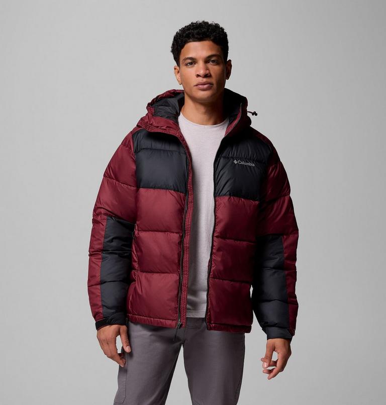 Chaqueta acolchada con capucha Pike Lake II para hombre, Color: Rich Wine, Black, image 4
