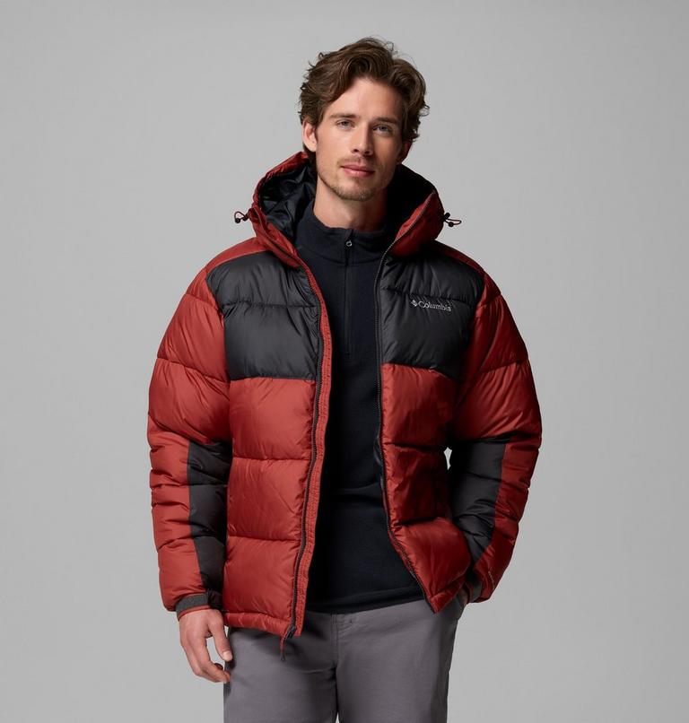 Men's Pike Lake II Hooded Jacket, Color: Red Oxide, Shark, image 5