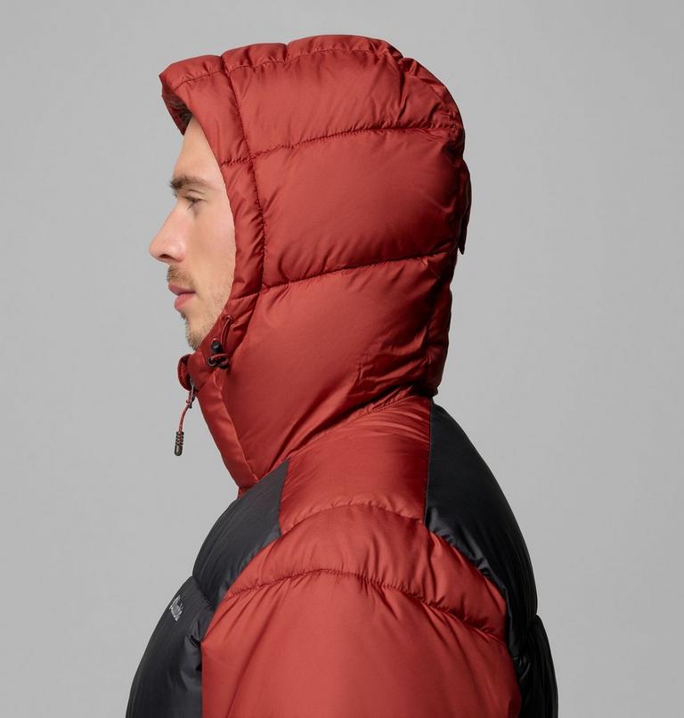 Men's Pike Lake II Hooded Jacket, Color: Red Oxide, Shark, image 8