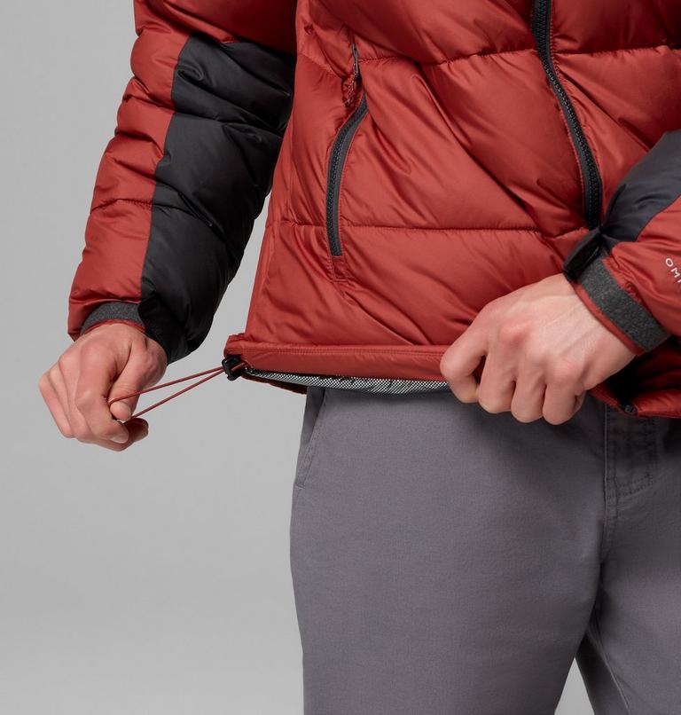 Men's Pike Lake II Hooded Jacket, Color: Red Oxide, Shark, image 9