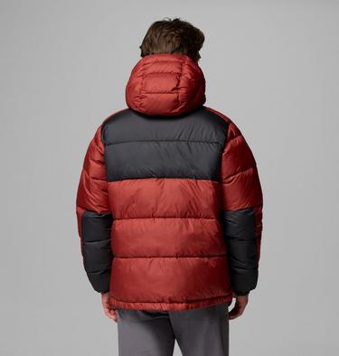 Men's Pike Lake II Hooded Puffer Jacket, Color: Red Oxide, Shark, image 11