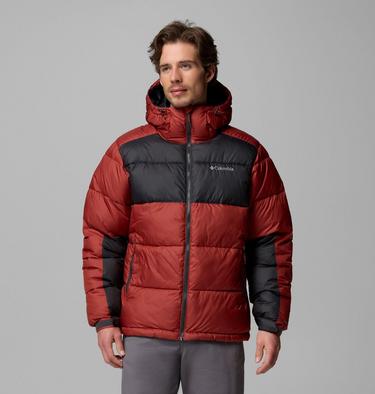 Men's Pike Lake II Hooded Jacket, Color: Red Oxide, Shark, image 7