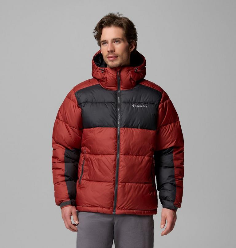 Men's Pike Lake II Hooded Jacket, Color: Red Oxide, Shark, image 1