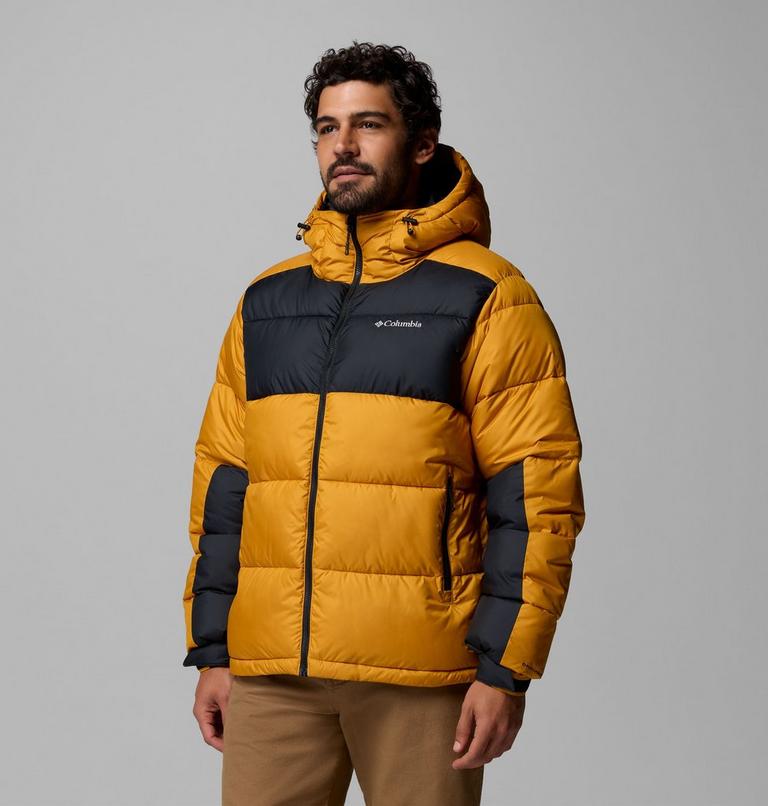 Men's Pike Lake II Hooded Jacket, Color: Squash, Black, image 4