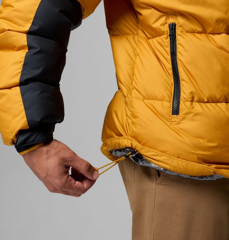 Men's Pike Lake II Hooded Jacket, Color: Squash, Black, image 9