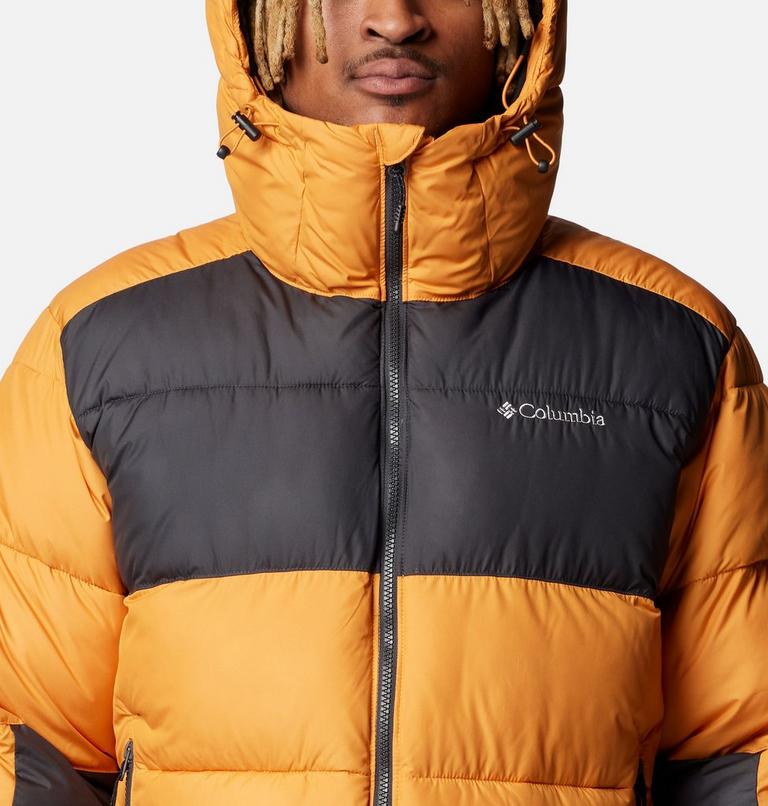 Men's Pike Lake II Hooded Puffer Jacket, Color: Sunstone, Shark, image 4