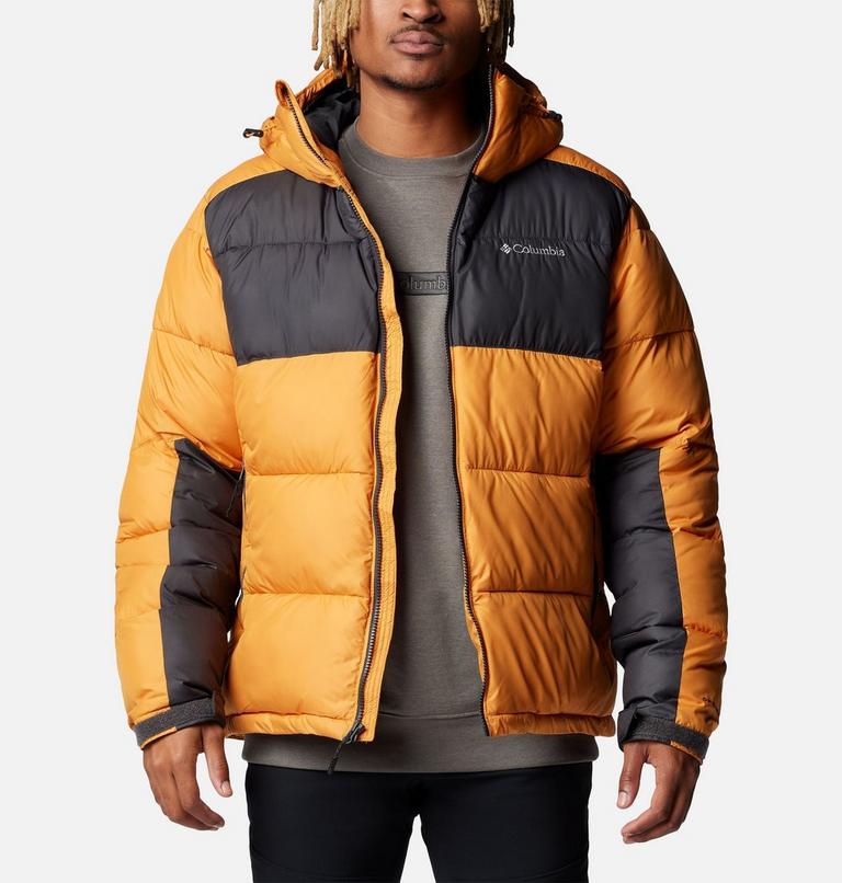 Men's Pike Lake II Hooded Puffer Jacket, Color: Sunstone, Shark, image 8