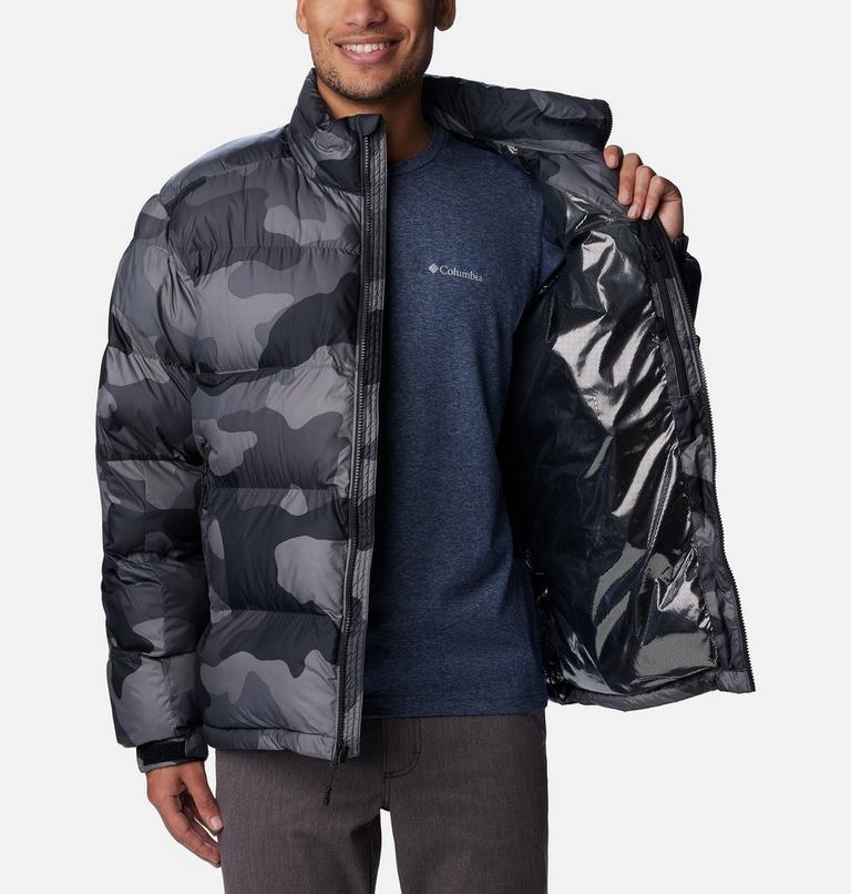 Men's Pike Lake II Puffer Jacket, Color: Black Mod Camo Print, image 5
