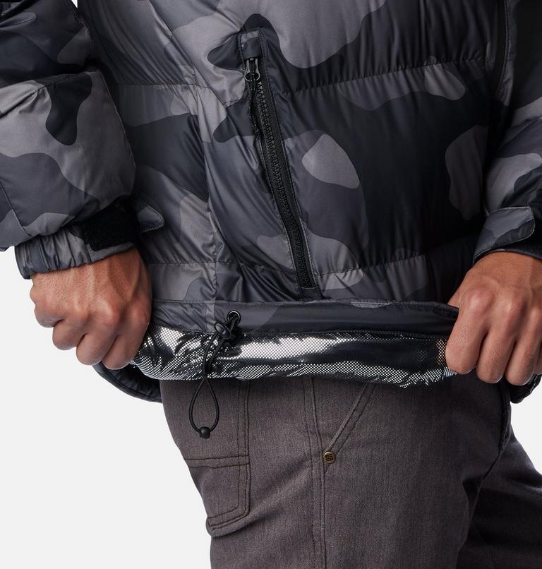 Men's Pike Lake II Puffer Jacket, Color: Black Mod Camo Print, image 7
