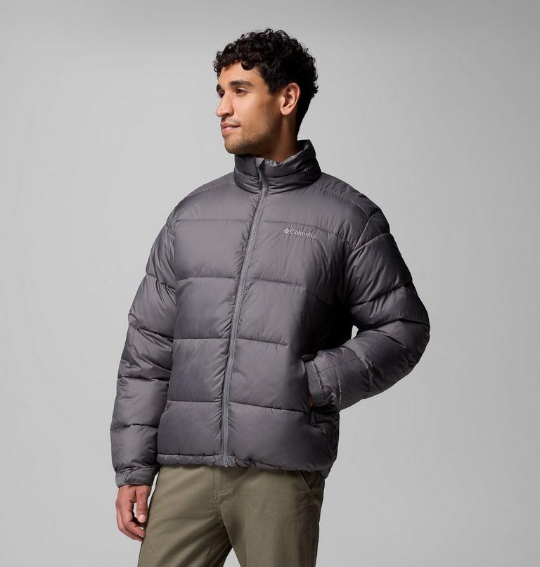 Men's Pike Lake II Puffer Jacket, Color: City Grey, image 4