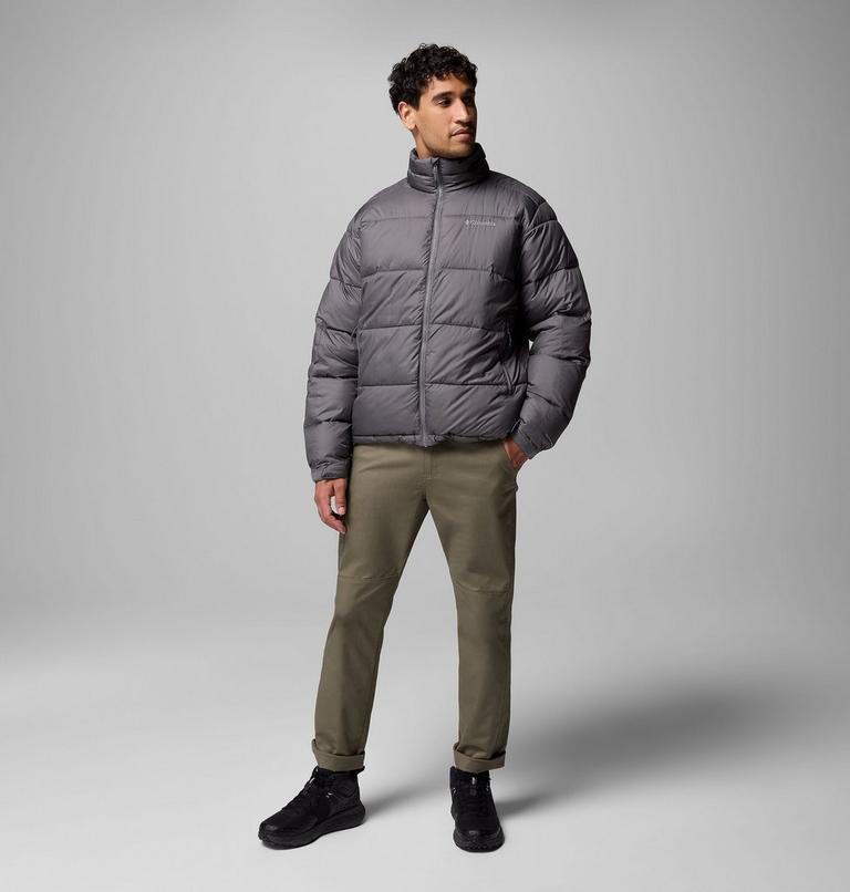Men's Pike Lake II Puffer Jacket, Color: City Grey, image 2