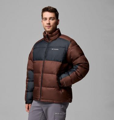 Doudoune Pike Lake II Homme, Color: Tobacco, Black, image 4