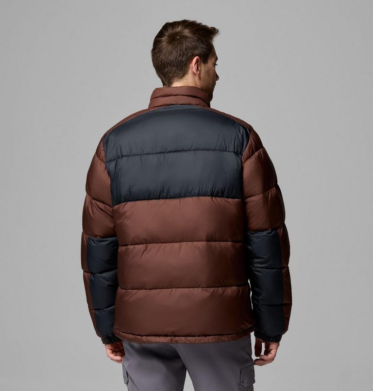 Men's Pike Lake II Puffer Jacket, Color: Tobacco, Black, image 3