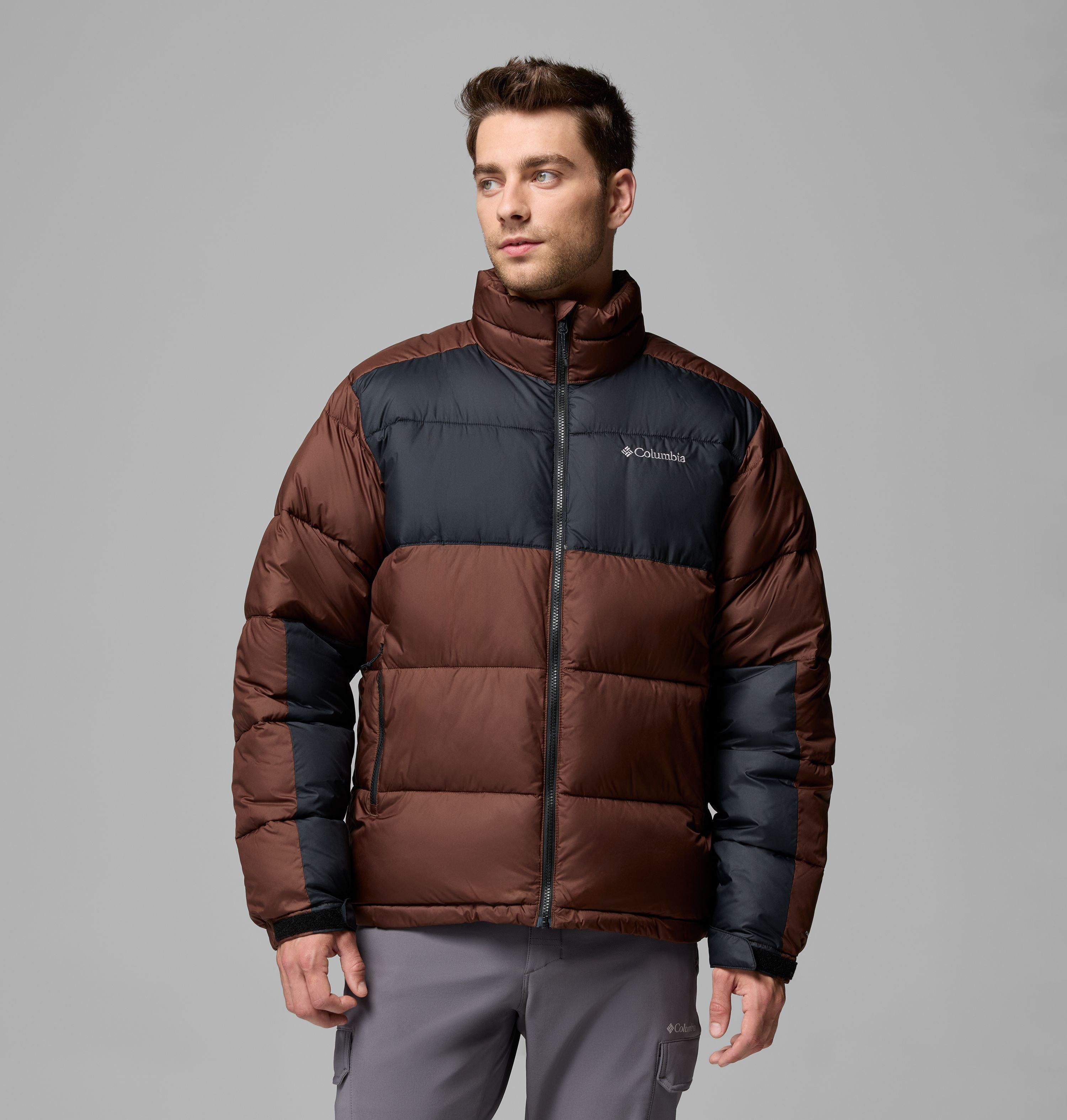 Columbia Sportswear Men's Brown Columbia - Pike Lake™ Ii Puffer Jacket - Tobacco, Black Xxl