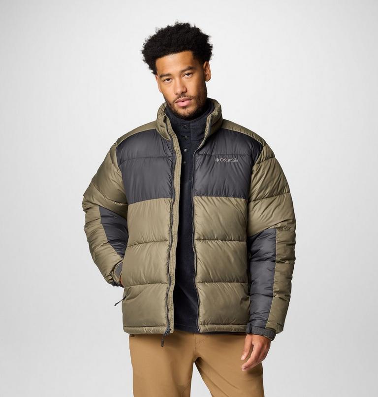 Men's Pike Lake II Jacket, Color: Stone Green, Shark, image 1