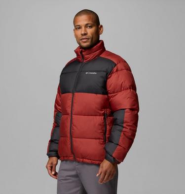 Men's Pike Lake II Puffer Jacket, Color: Red Oxide, Shark, image 4