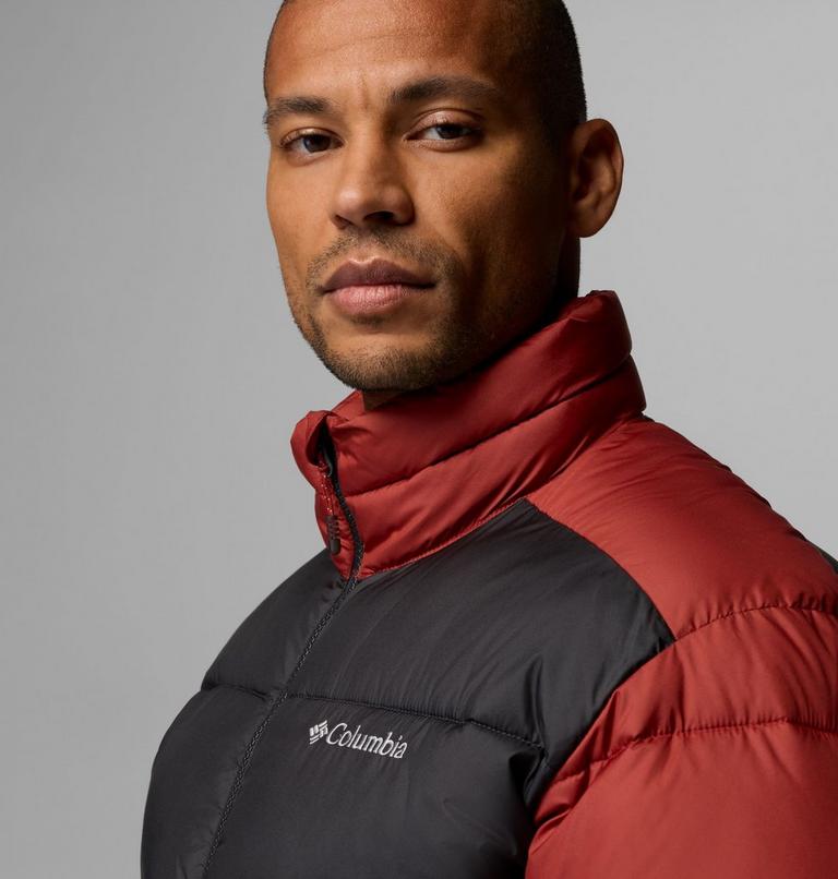 Men's Pike Lake II Puffer Jacket, Color: Red Oxide, Shark, image 7