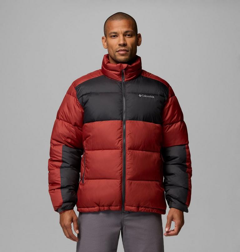Men's Pike Lake II Puffer Jacket, Color: Red Oxide, Shark, image 1