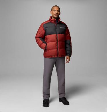Men's Pike Lake II Jacket, Color: Red Oxide, Shark, image 4