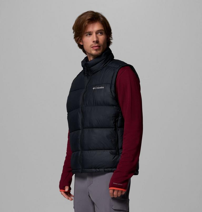 Men's Pike Lake II Puffer Vest, Color: Black, image 4